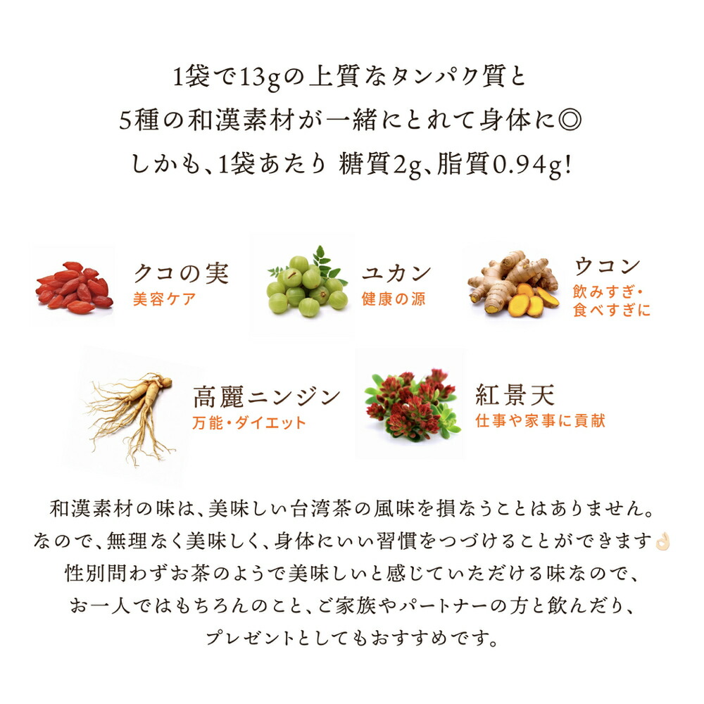 TAIWAN TEA PROTEIN 鉄観音茶 4