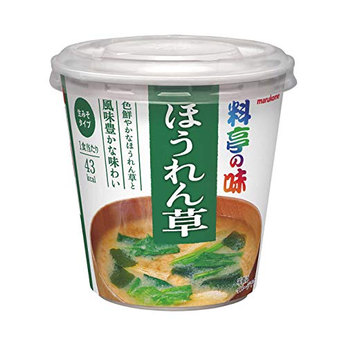 カップみそ汁 ほうれん草 1