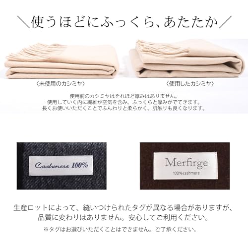  カシミア 100％ ストール 5