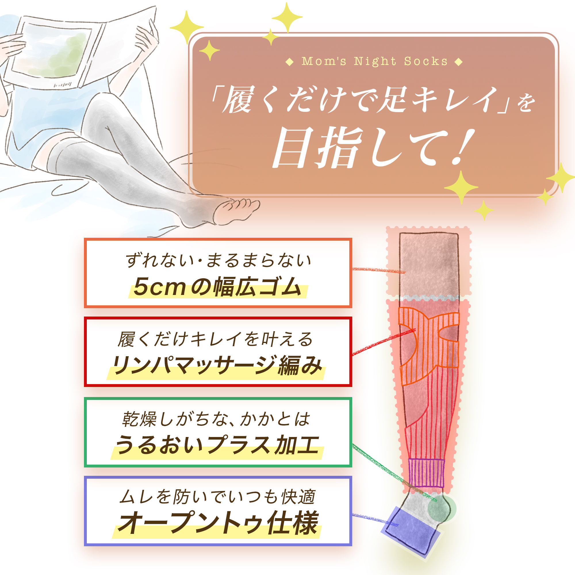 ママ足スリム 8