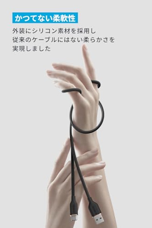 USB-C & USB-A ケーブル (Flow) 2
