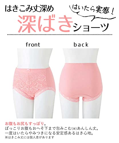 フライスレーシー深ばき丈ショーツ 8