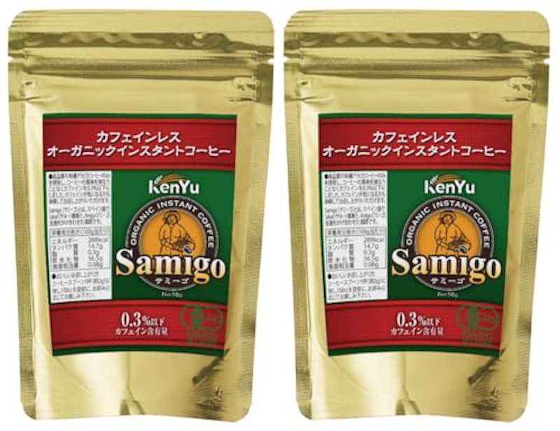 カフェインレスオーガニックインスタントコーヒー 1