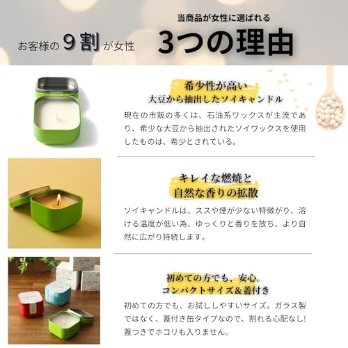 アロマキャンドル フレンチバニラ 3