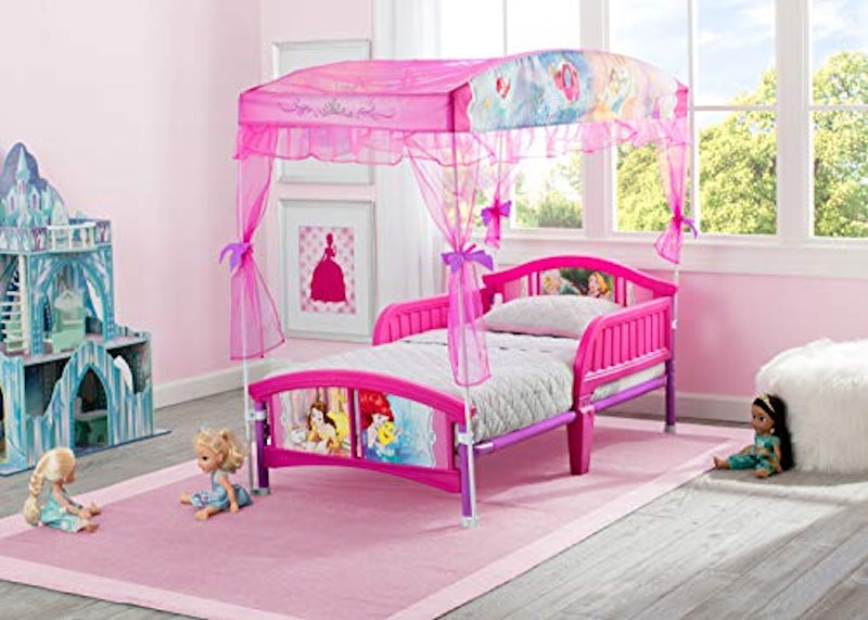 Princess Toddler Canopy Bed 1