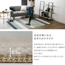 LOWYA ラグ カーペット 北欧風 4