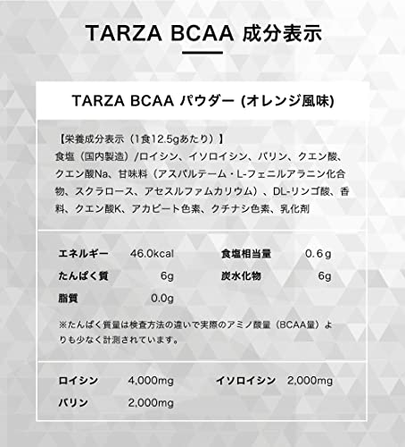 BCAA アミノ酸 クエン酸 パウダー 6