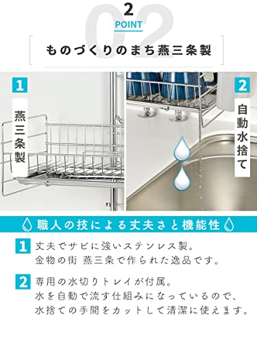流れる引っ掛け突っ張り水切り 4