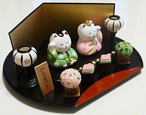 ねこのひな祭りセット 2