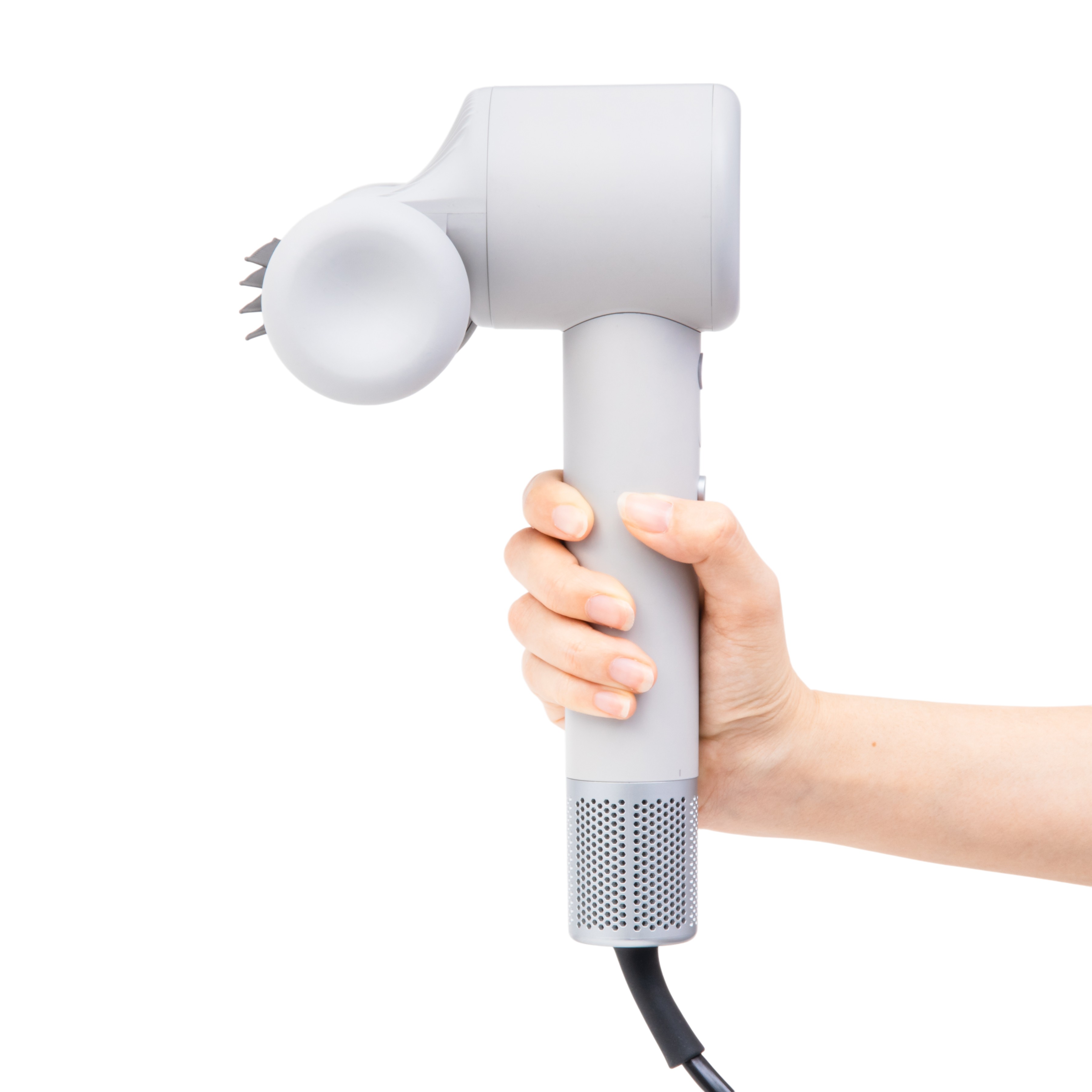 SALONIA スムースシャインスマートドライヤー アッシュホワイト スムースシャインスマートドライヤー アッシュホワイト KSAL25120AW