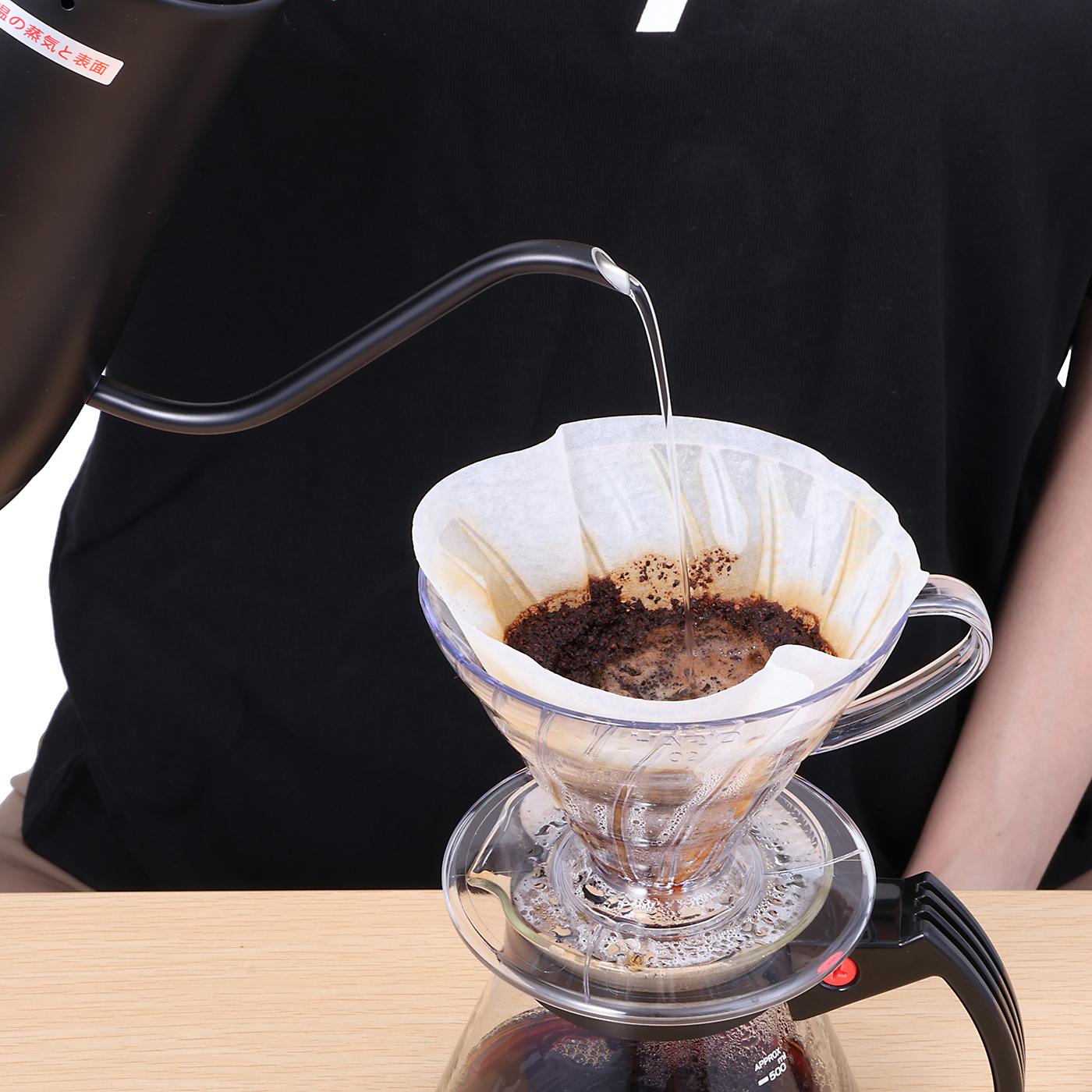 ❤コップ一杯95秒で沸騰❣高級ガラス製＆スタイリッシュでお洒落