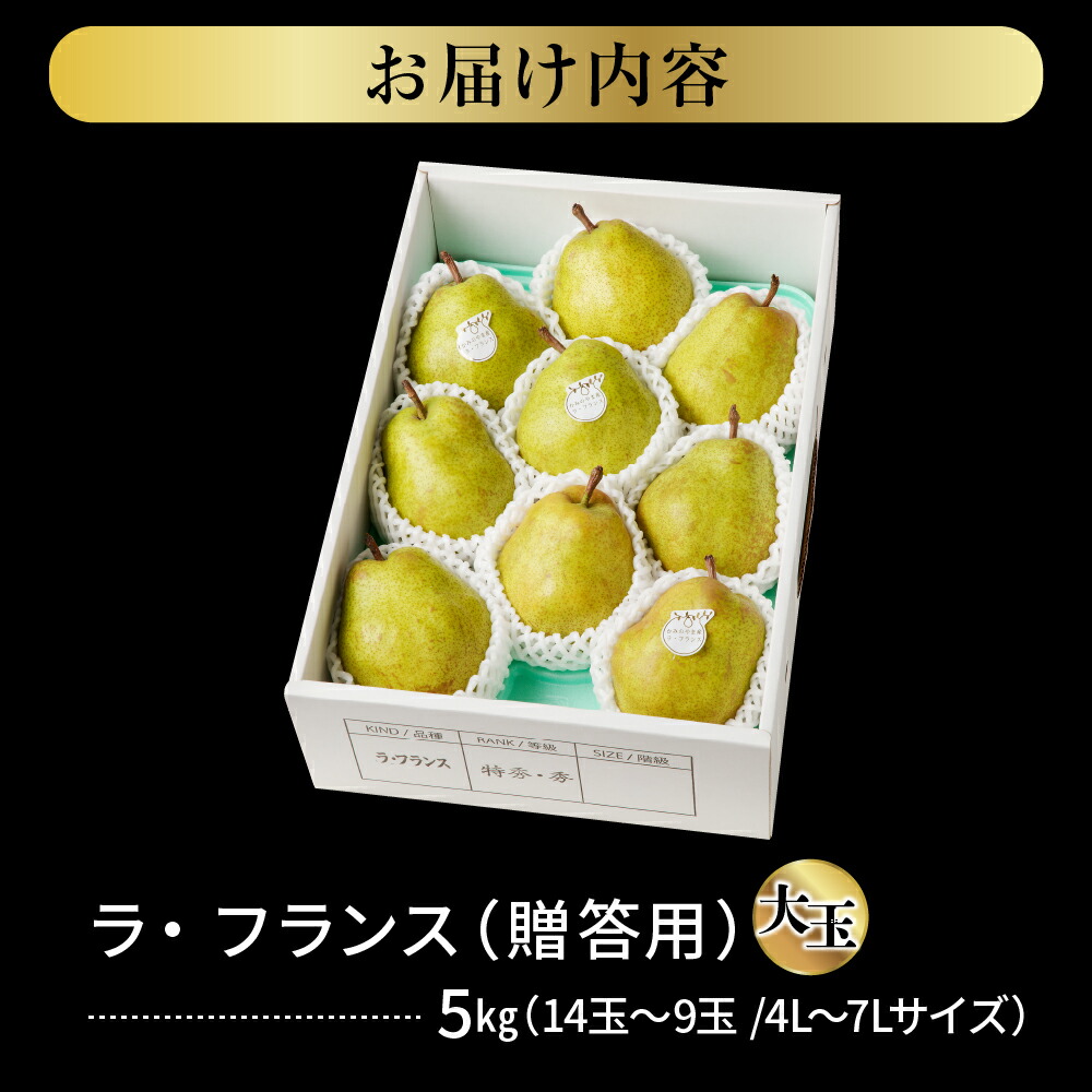 ラ・フランス 大玉 4