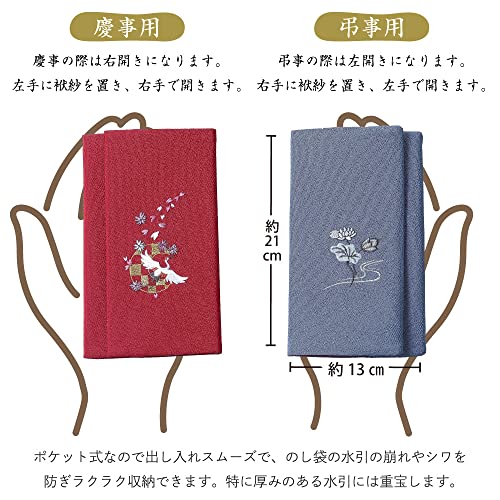 慶弔使えるリバーシブルふくさ 5