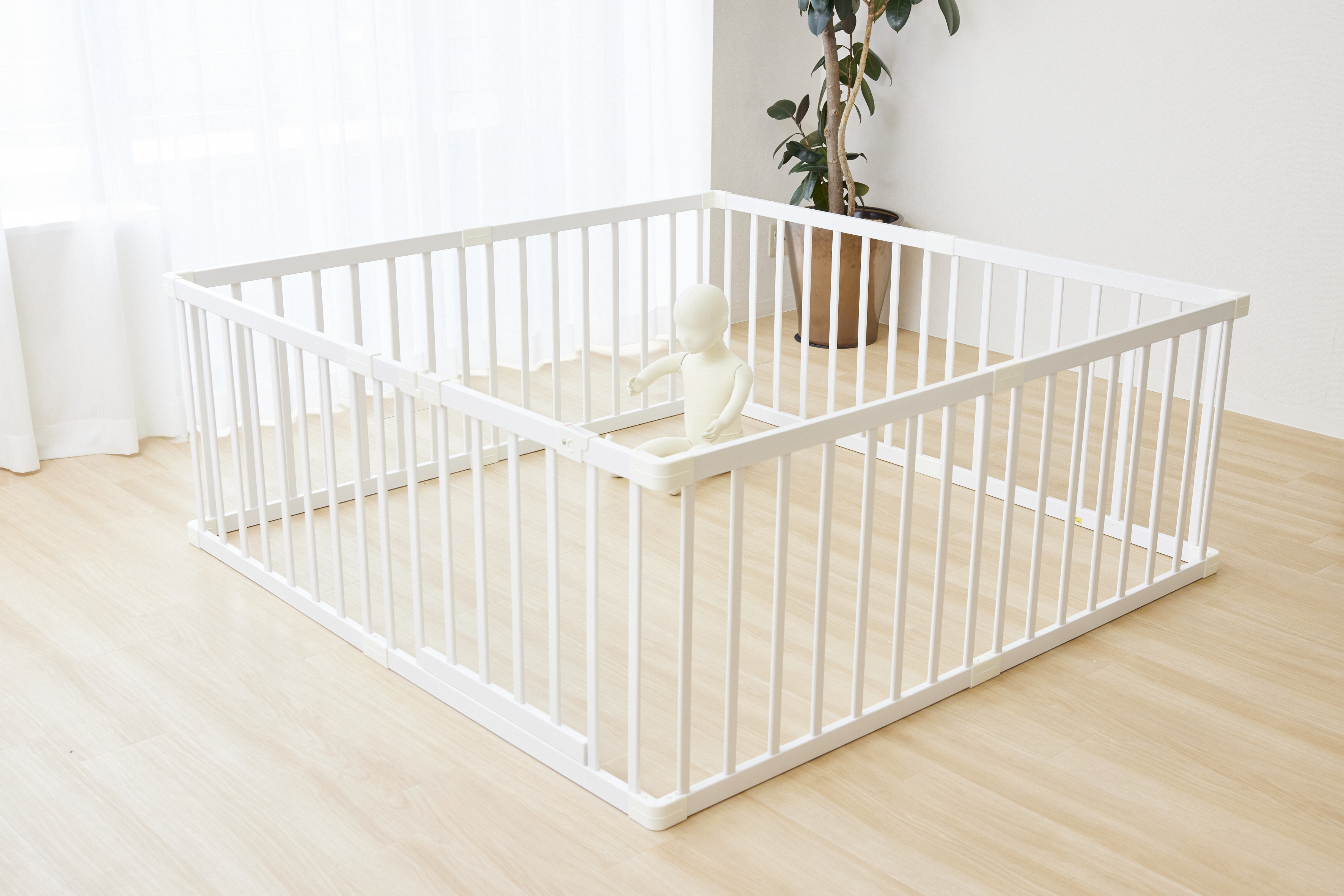 GGUMBI ベビーサークル プレイマット ベビーゲート ケージ combi