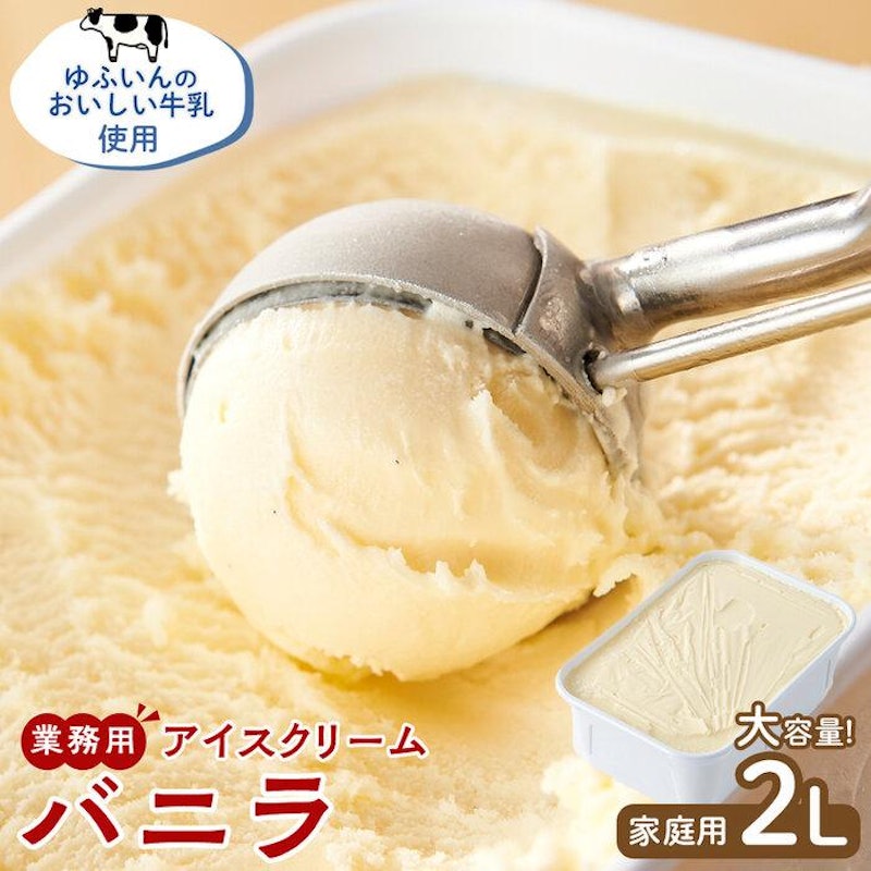 業務用 アイスクリーム バニラ 1