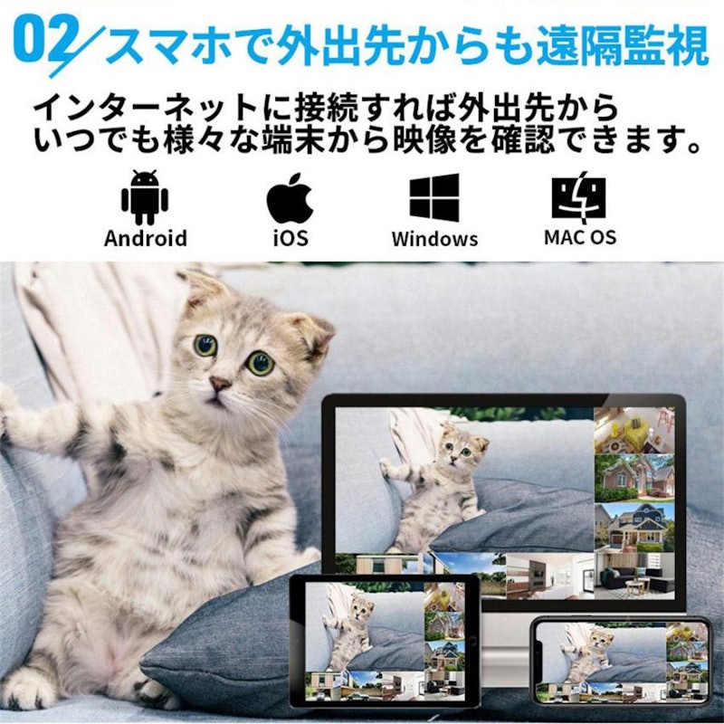 防犯カメラレコーダーセット 3