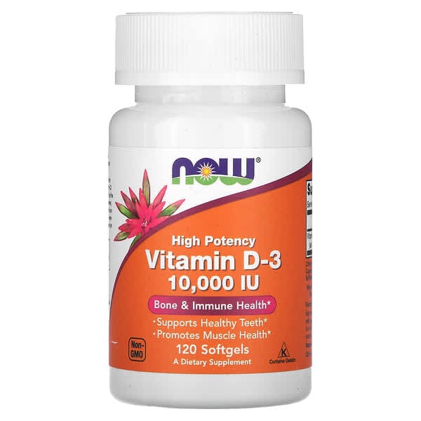 High Potency VitaminD-3 10,000 IU 1