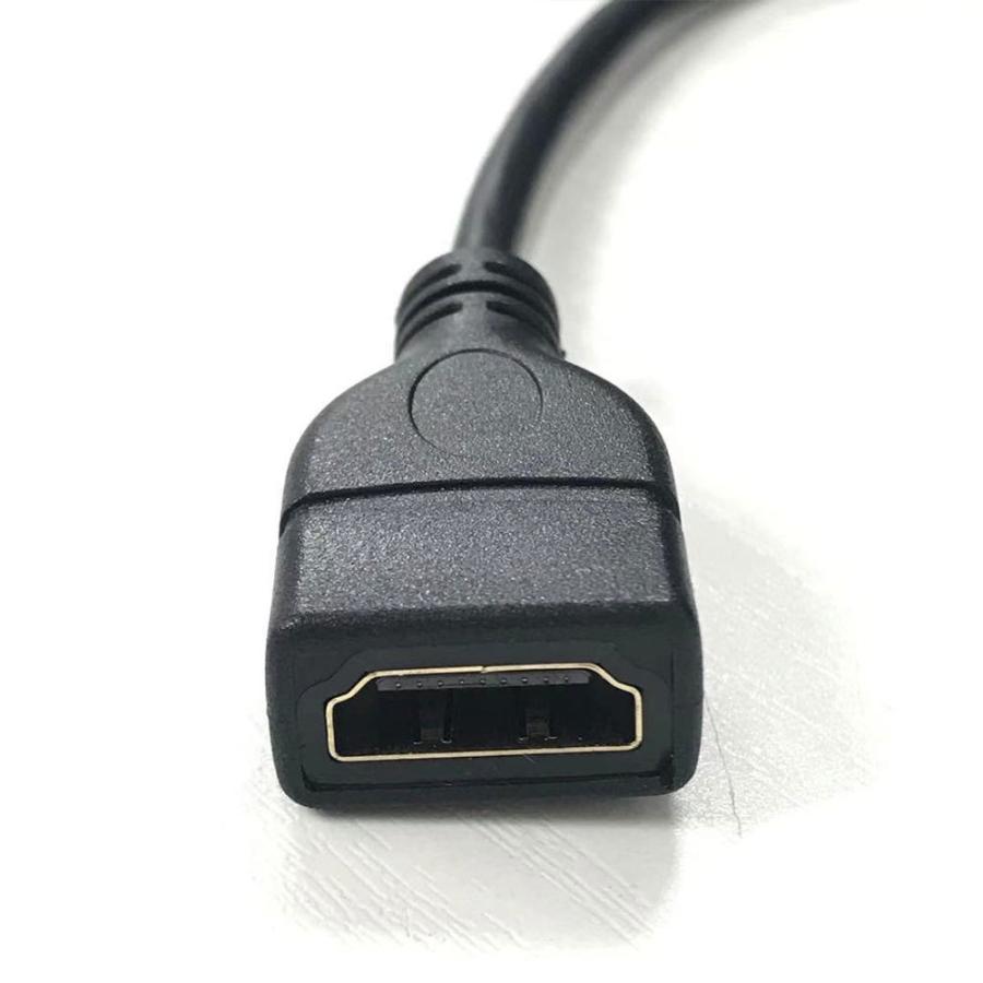 Micro HDMI to HDMI変換ケーブル 3