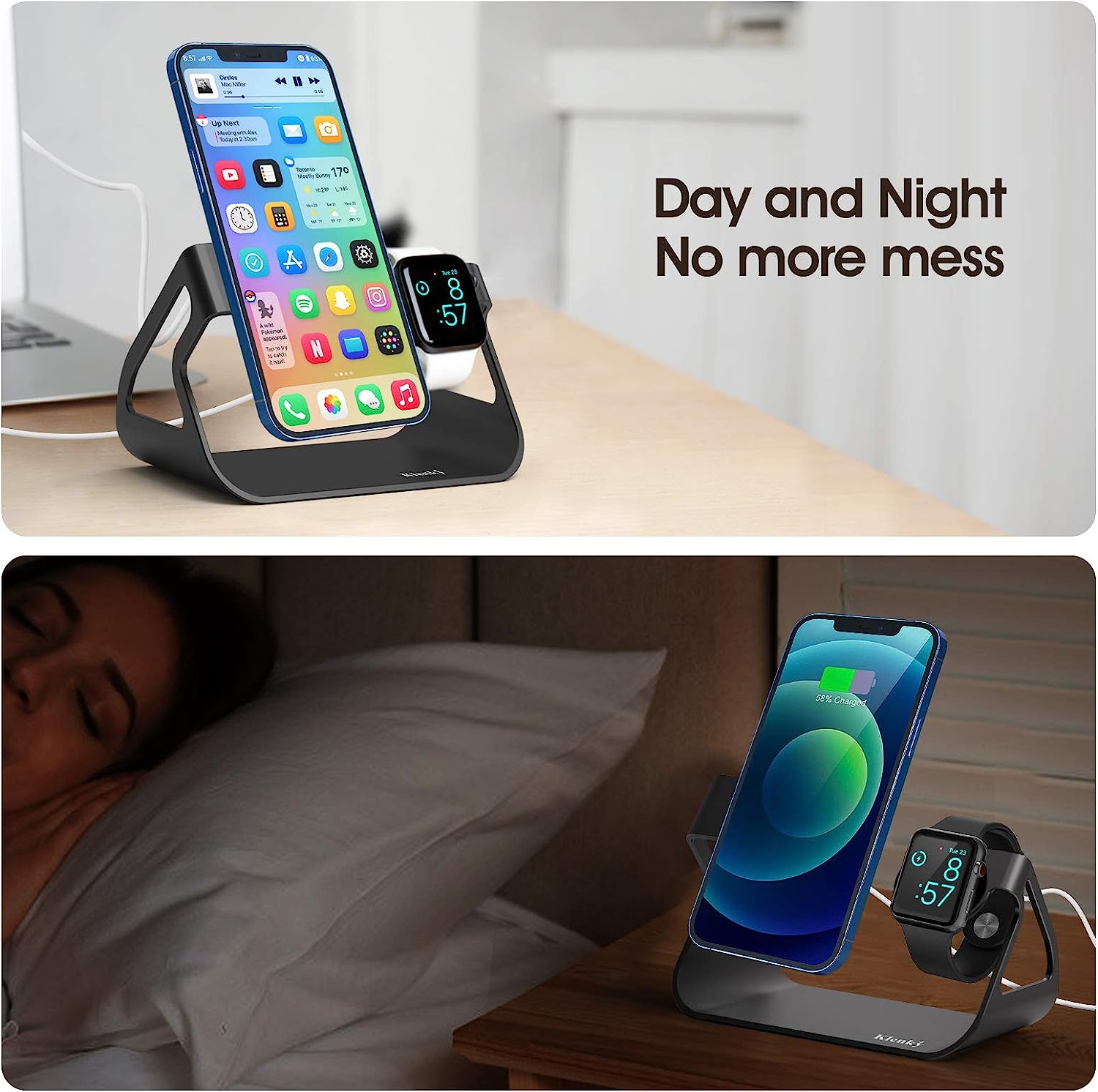 2 in 1 充電スタンド 2