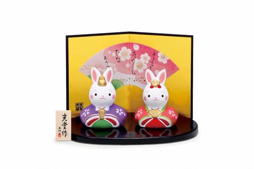 錦彩うさぎ雛 1