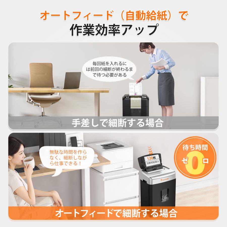 オートフィード シュレッダー 6