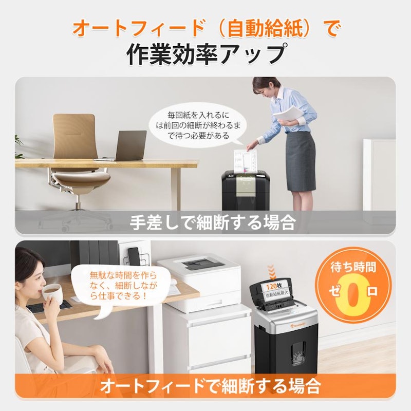 オートフィード シュレッダー 6
