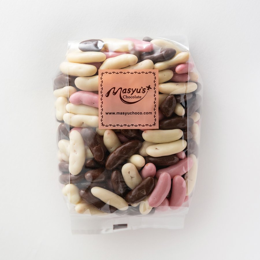 明治 柿の種 ミルク&ホワイトチョコレート 30個入り 柿の種チョコの