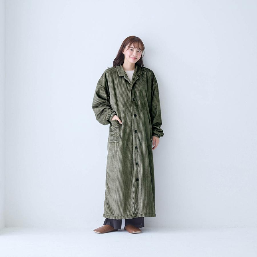 コーデュロイ調着る毛布 3