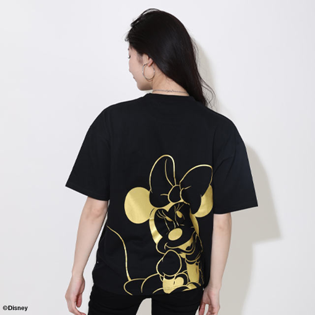 BABYDOLL 親子お揃い ディズニー 箔キャラクターTシャツ 3