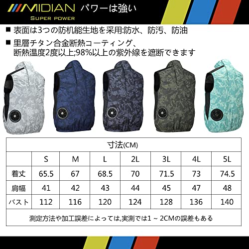 ファン付き作業ベスト 6