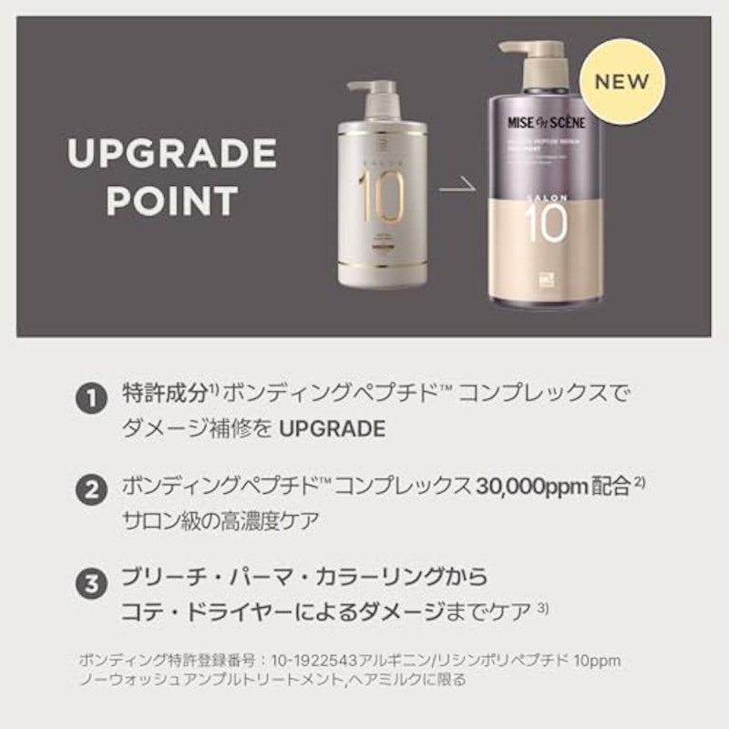 サロン10 ペプチドリペア トリートメント 2