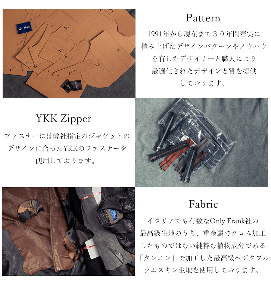 ラムスキンダウンジャケット 4