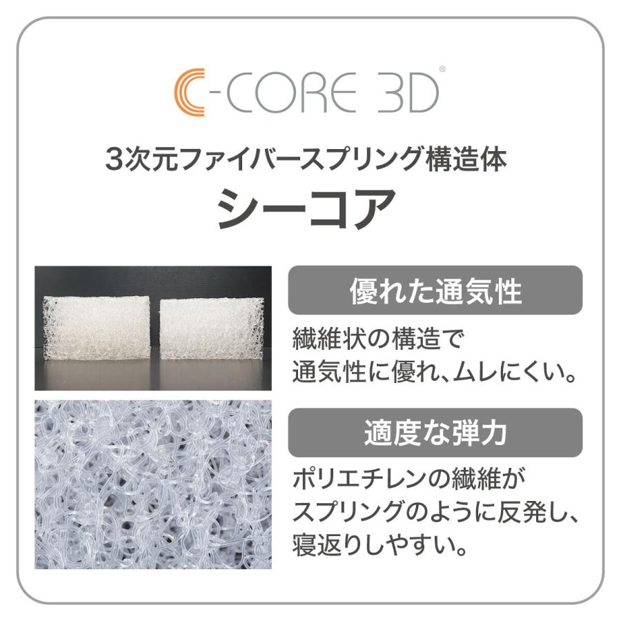通気性の良い高反発クイーンマットレス 2