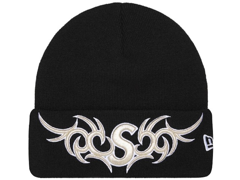 New Era Tribal S Logo Beanie 1