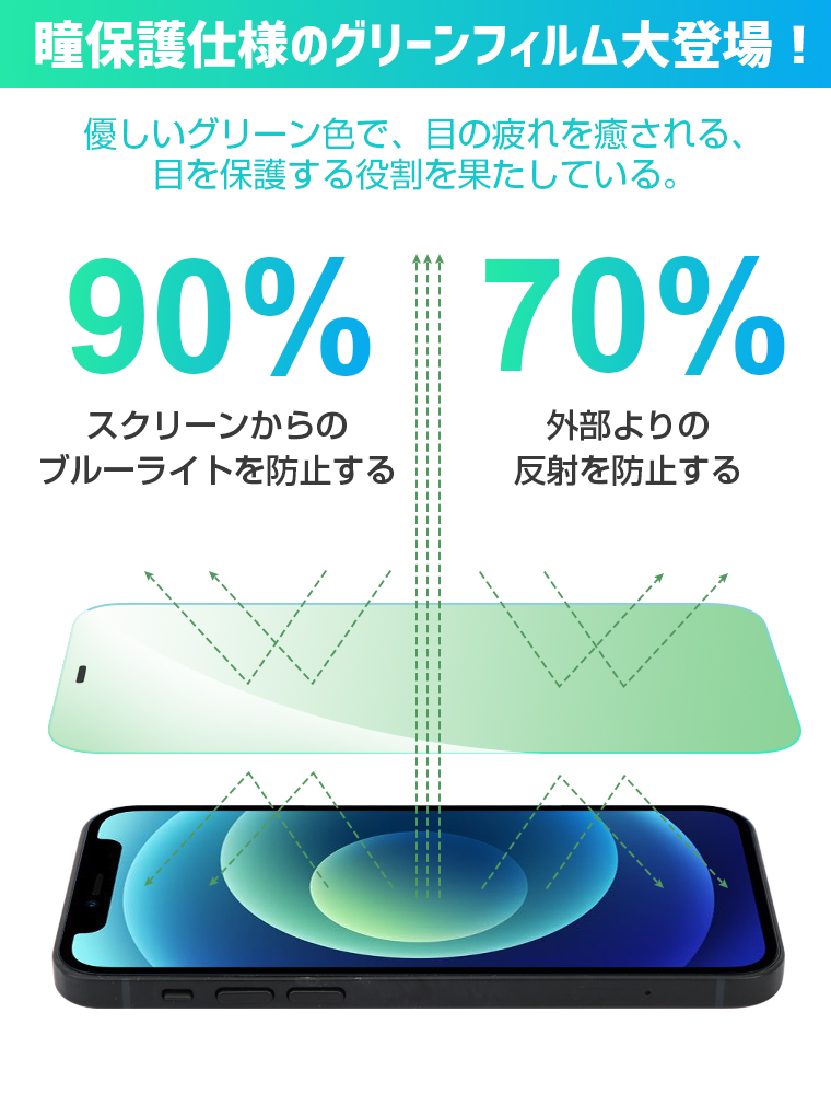 iPhone用ガラスフィルム 8