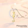 PleasantDay 月の上の猫ネックレス 1