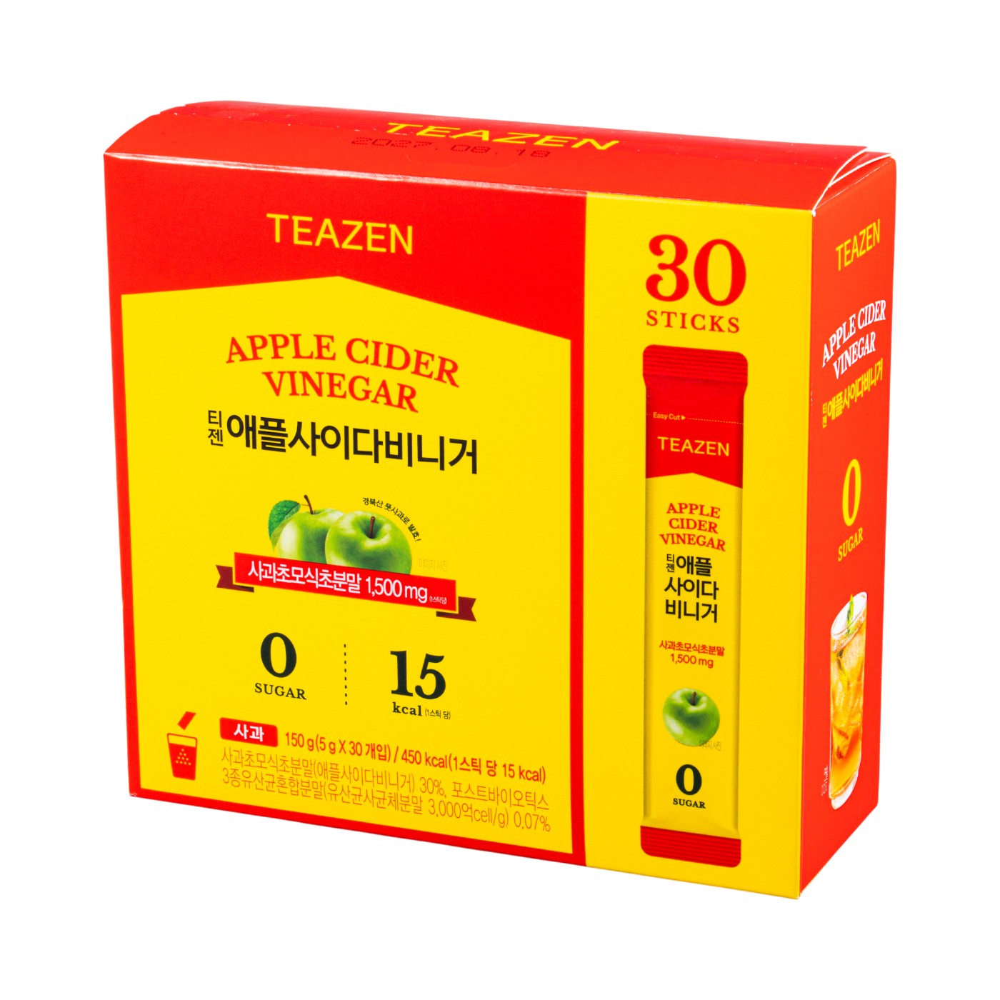 コンブチャ　アップルサイダービネガー味 1