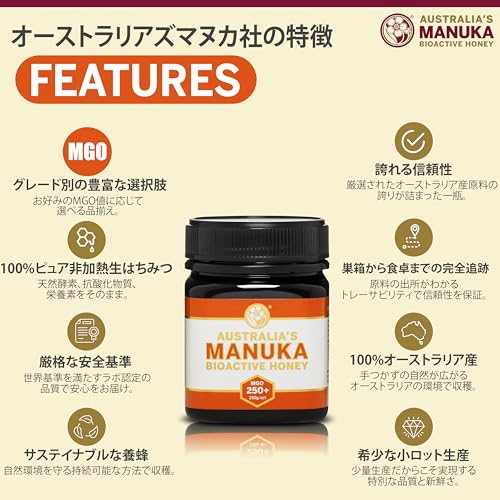 プレミアム バイオアクティブマヌカハニー 4