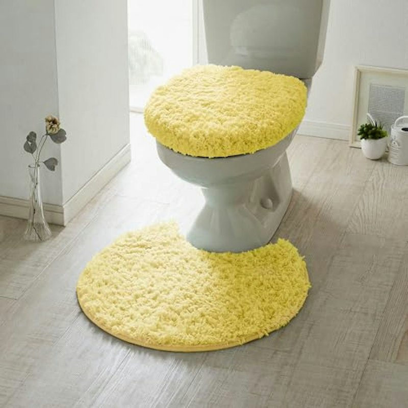 トイレマット ふたカバー 2点セット 1