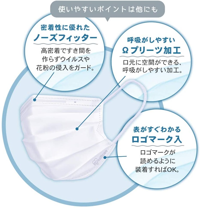 プリーツ マスク 5