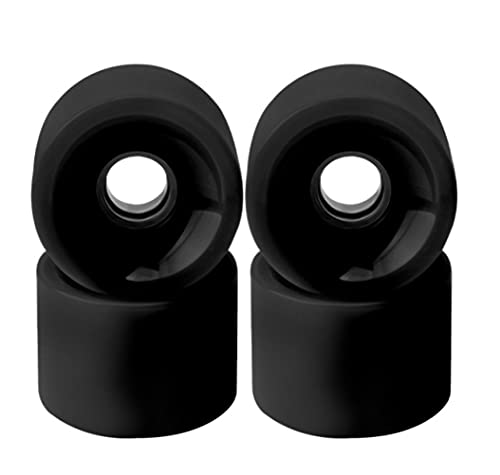 高速 クルーザー ブラック スケートボード ソフトウィール 70mm 78a 黒 スケボー ソフトウィール オリジナル ウィール単品 クリアブラック