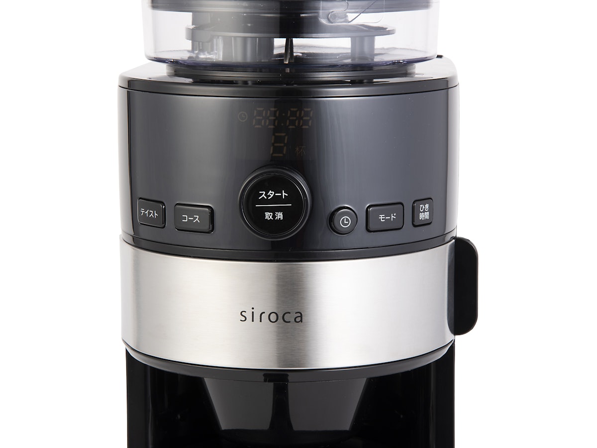 シロカ siroca コーン式全自動コーヒーメーカー SC-C112を検証 シロカ siroca コーン式全自動コーヒーメーカー SC-C112を検証