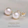 Clementia K18一粒パールピアス 1
