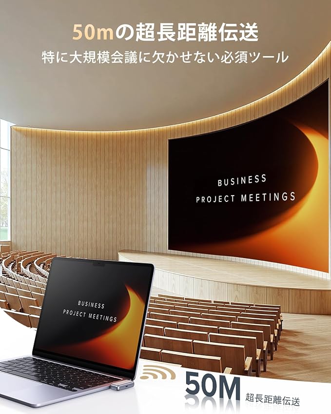ワイヤレスHDMI 無線送受信機セット 4
