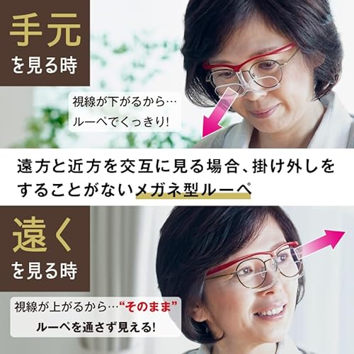 眼鏡型ルーペ 2