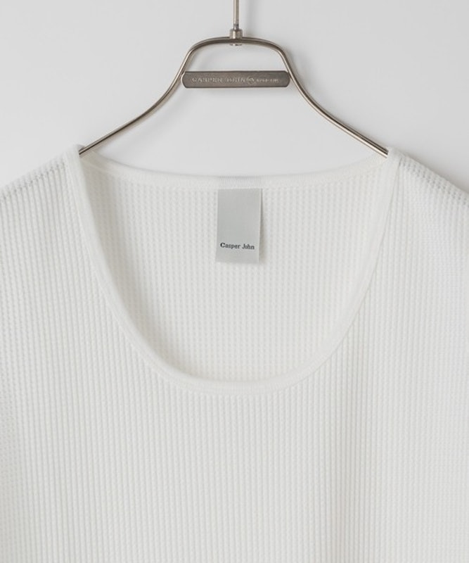 ワッフルレイヤードタンクトップ 8