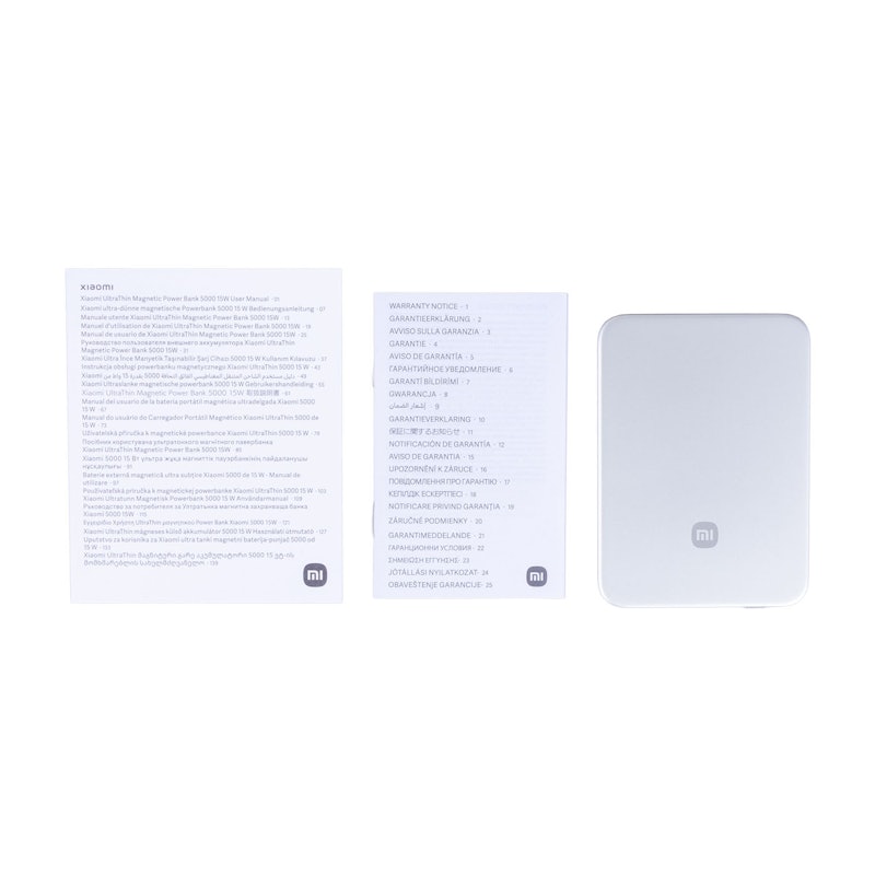 Ultrathin Magnetic Power Bank 5000 15W 3
