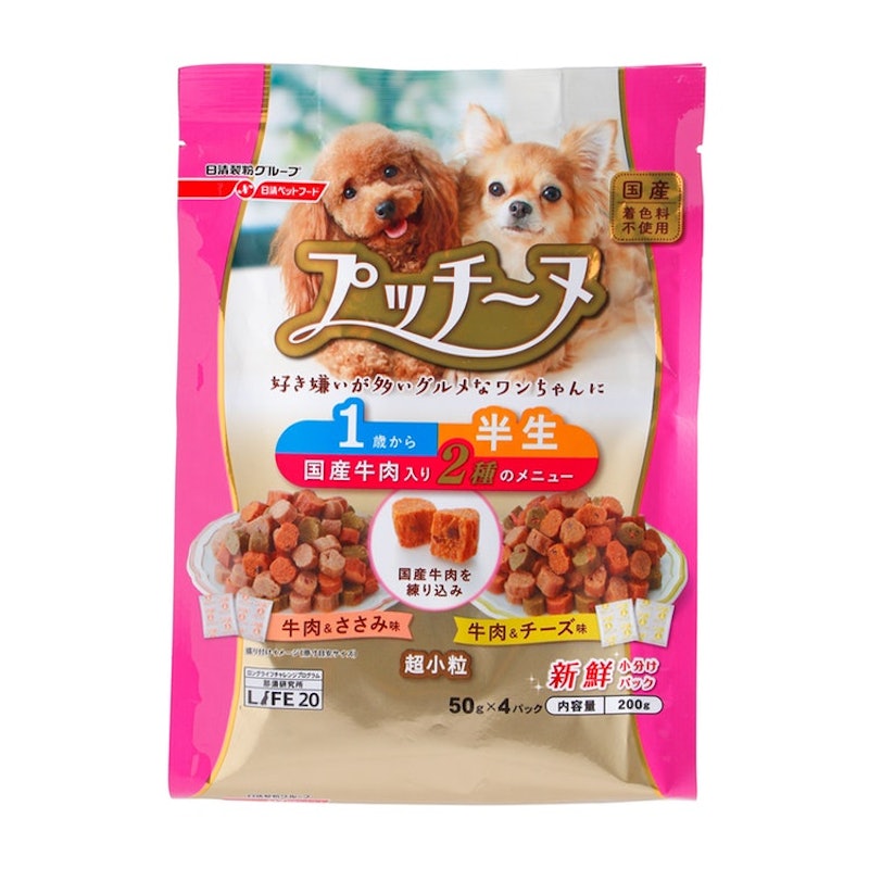 プッチーヌ 半生 1歳から 国産牛肉入り 1