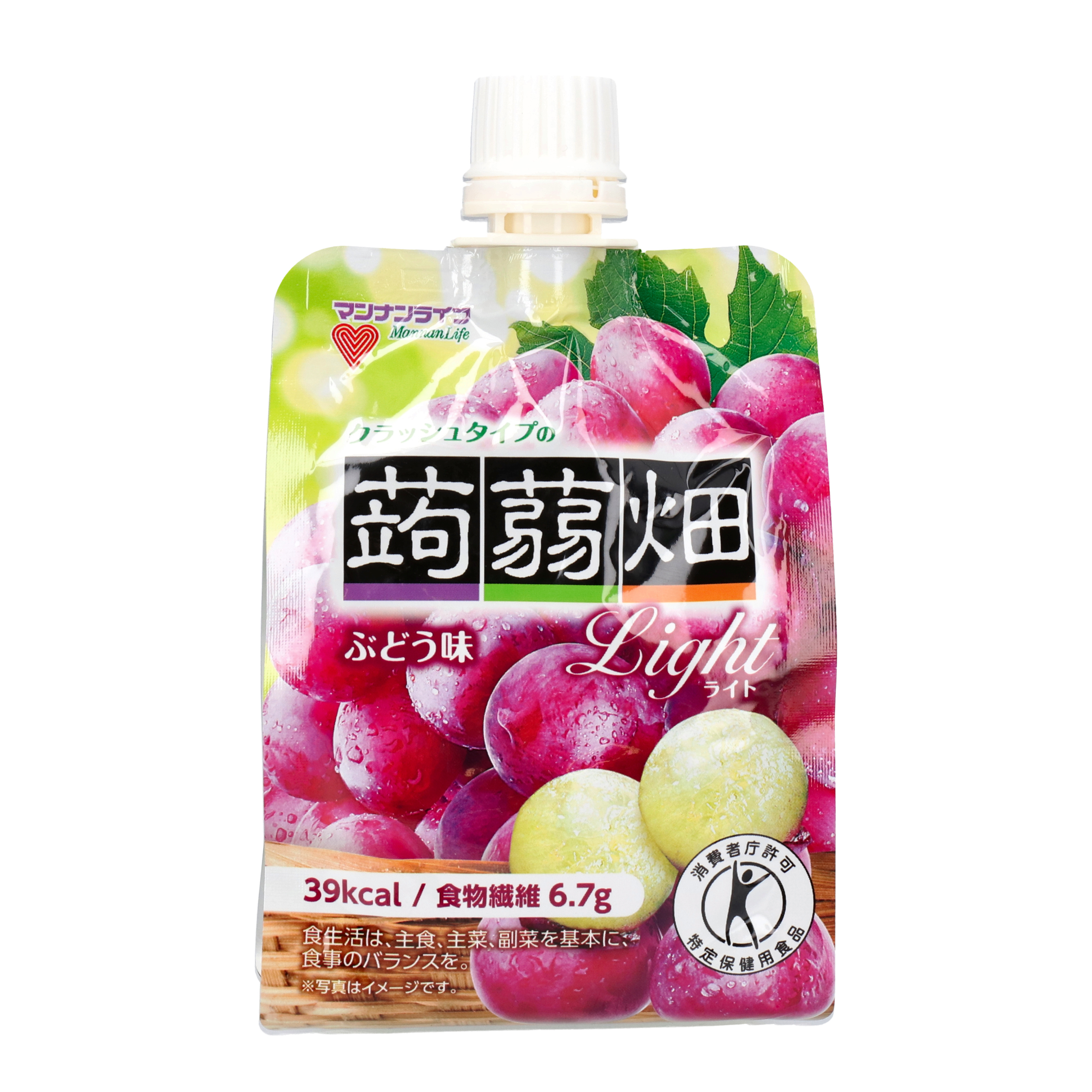 マンナンライフ クラッシュタイプの蒟蒻畑 ライト ぶどう味をレビュー！口コミ・評判をもとに徹底検証 | mybest