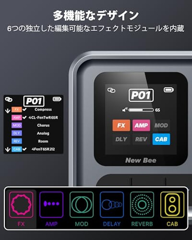 ギターマルチエフェクター 3